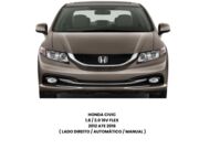 Coxim Motor Honda Civic 1.8/2.0 16V Flex 2012 ate 2016 (Aut/Manual/LD) - 112038